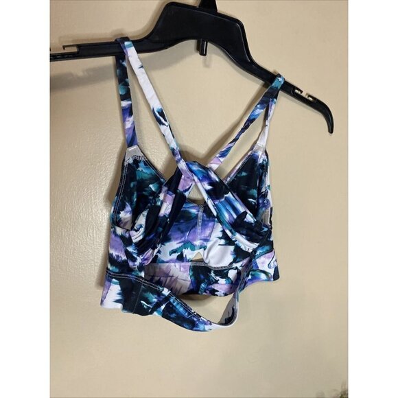 Lot Of Two Fabletics Dusty Pink Tank Perforated Seamless Women's Small? Bra - Picture 6 of 10